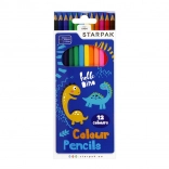 Pastelice s motivom dinosaura, set od 12 boja