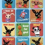 Naljepnice BING s engleskim natpisima, sjajne, višekratne