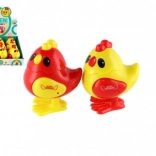 Skakajuće plastično piliće na navijanje 7 × 9 cm, 2 boje