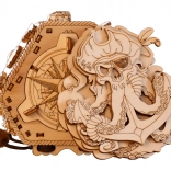 Drveni zagonetka Kompas Crnobradi