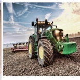 NORIMPEX dijamantno slikanje – traktor 30 × 40 cm