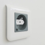 Zaštita za električne utičnice bijela