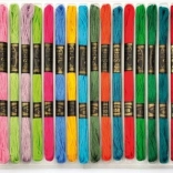 Playbox pamučne pređe za vezenje i kreativno stvaranje 25 kom