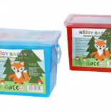 Šarene kredice za pločnik u kanticI – 15 kom