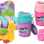 Ružičaste pjenaste kuglice Squishy u čašici