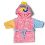 BABY born kućni ogrtač za lutke 43 cm s kapuljačom i pačićem