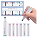 Set mini markera u pastel bojama 6 kom