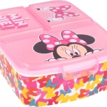 Dječji multi box za užinu MINNIE Mouse s pretincima