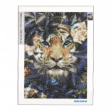 Dijamantno slikanje Skriveni Tigar 30x40 cm