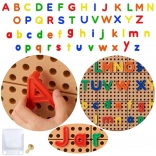 MASTERKIDZ abecedni klipići za STEM zidove – velika i mala slova, 122 dijela