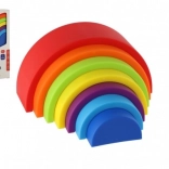 Šarena plastična slagalica Duga od TEDDIES