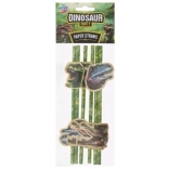 Papirnate slamke s motivom dinosaura 6 kom