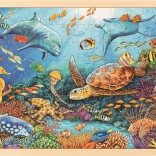 Drvene puzzle Veliki koraljni greben 96 dijelova Goki