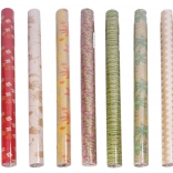 Pakirni papir avana natur 0,7 × 2 m – miks motiva