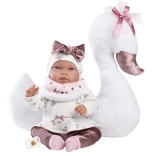 Llorens NEW BORN realistična govoreća lutka 44 cm s mekanim tijelom