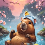 Puzzle Treflići: Dabar 54 dijela