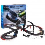 Dječja trkaća staza 10 metara 6+ sa svjetlima i dva autića 1:43