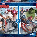 Educa Puzzle Avengers 2x500 dijelova