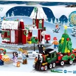 Sluban Town božićno selo s vlakićem