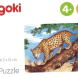 Goki drvene puzzle Afričke životinje – jaguar, 24 dijelova