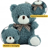 Plišani privjesak Medvjedić Plavi 8 cm