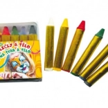 Boje za lice i tijelo – set od 6 komada