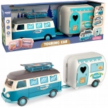 Woopie Karavan XL za lutke Kamping set s prikolicom