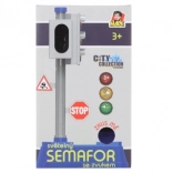Semafor sa znakovima za djecu 24 × 14 cm sa svjetlosnim efektima