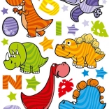 Šarene naljepnice s dinosaurima