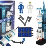 Svemirska misija – raketa s lansirnim tornjem i astronautima, set od 15 dijelova