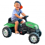 pedalni traktor WOOPIE Farmer GoTrac s tihim kotačima
