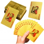 Zlatne plastične igraće karte