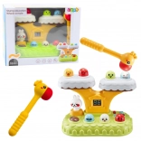 Interaktivna igra Whack‑a‑Mole za djecu s melodijama i 7 brzina