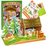 3D puzzle betlehemske jaslice, 25 dijelova