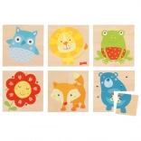 Goki drvene karemo životinjice