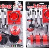 Dječji set posuđa sa štednjakom – kuhinjski set za male kuhare