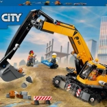 lego city žuti bager 60420