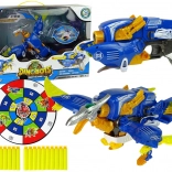 Dinobots 2u1 dinosaurus pterosaur za strelice s metom