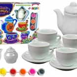 Kreativni DIY čajni set za oslikavanje porculana