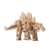 Drvene mehaničke puzzle stegosaur