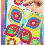 Kreativni set mozaika po bojama – metalik A5, motiv leptir