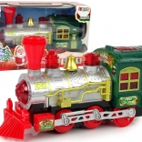 Božićna Lokomotiva s Svjetlima i Zvukovima na Baterije