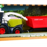 Interaktivni kombajn s prikolicom i istresnom cijevi, svjetlosni i zvučni efekti, 3+