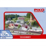 Piko Hobby set građevina Selo, 5 dijelova