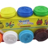 Modelirajuća masa MODELO 10×50 g – set raznobojnih nijansi