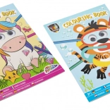 Bojanke s pomičnim okicama A4