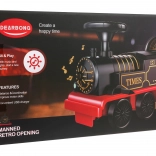 Interaktivna dječja lokomotiva s prostorom za pohranu i svjetlima