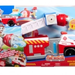 Patrolne šape vatrogasno vozilo Marshall – veliko interaktivno vozilo s projektilima i mini spasilačkim vozilom