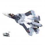 Sluban Model Bricks mlazni borbeni zrakoplov SU-57 2 u 1 građevni set