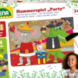 Igra s čekićem od šarenog pluta za djecu